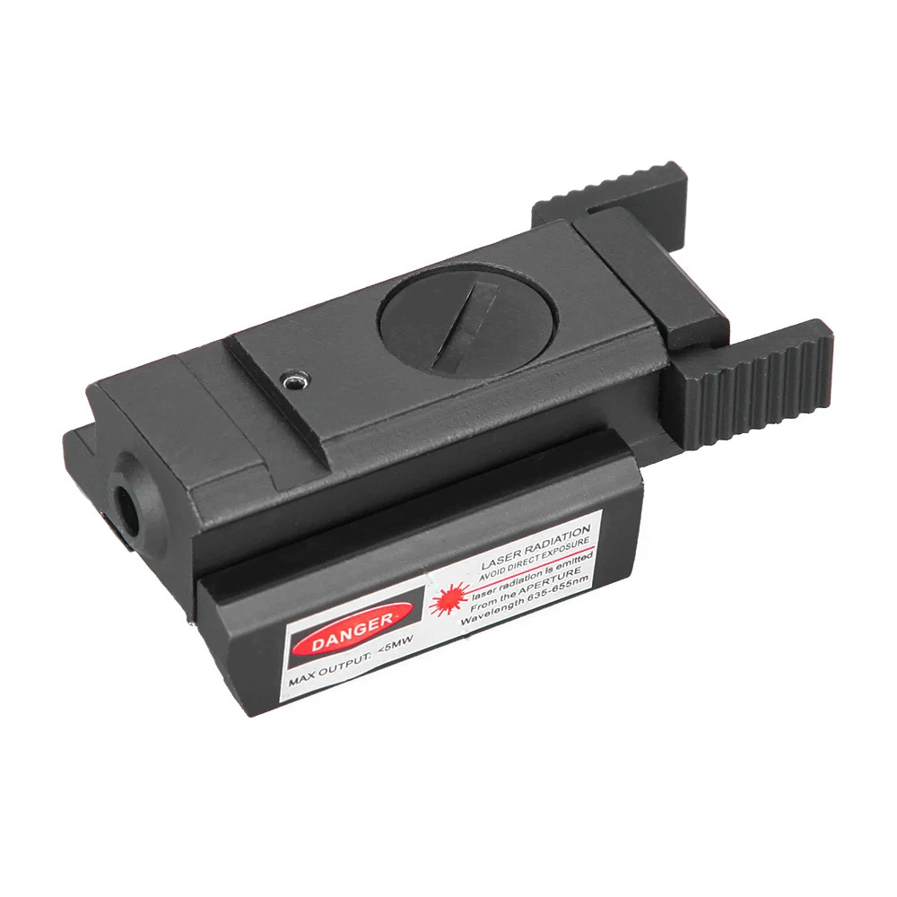 1 мВт мини красный точечный лазерный прицел 20 мм рельсовый пистолет Вивер