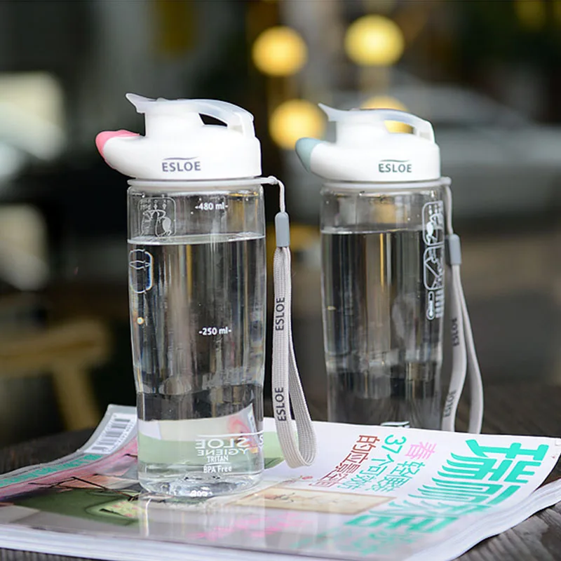 Спортивные контейнеры для напитков с утечкой, термосы, посуда для напитков пластиковая, нелипкая, кружки, помада, товары с бесплатной доставкой.