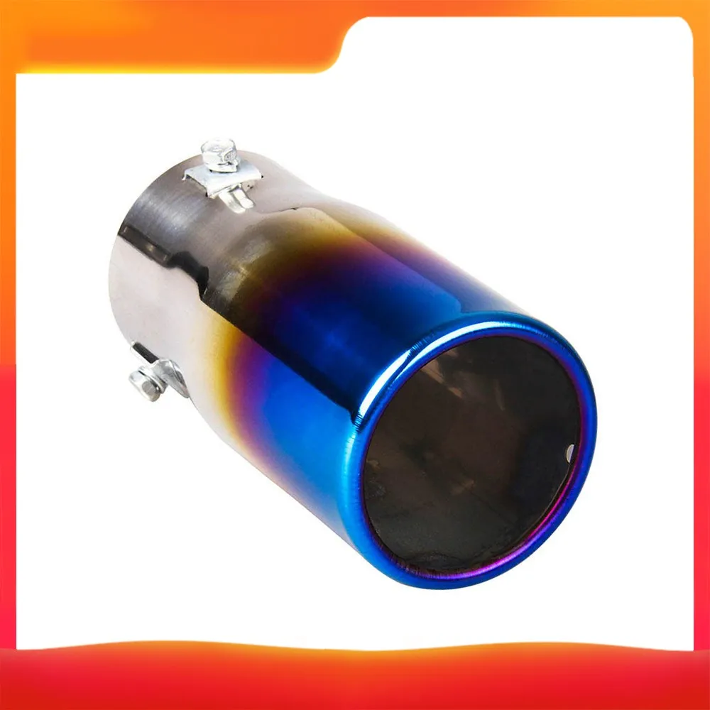 Выхлопная выхлопная труба для автомобиля прямая Модифицированная глушитель