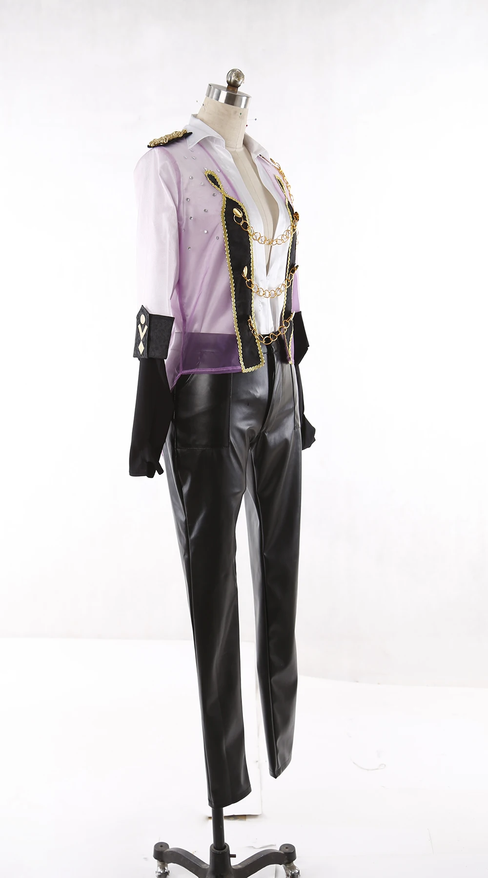 YURI on Ice Victor Nikiforov костюм для катания на коньках косплея блестящий полный комплект