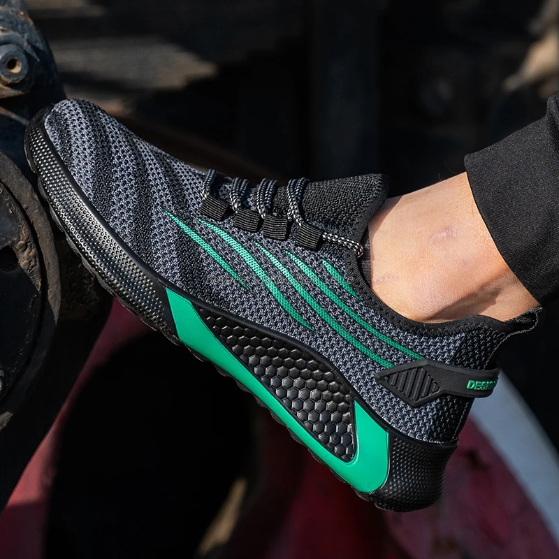 

Beschermende Veiligheidsschoenen Mannen Werken Laarzen Naalddichte Werk Mannen Veiligheid Laarzen Stalen