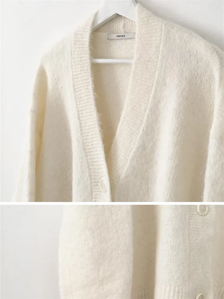Корейский ins свитер с v-образным вырезом кардиган пальто новинка 2018 женский