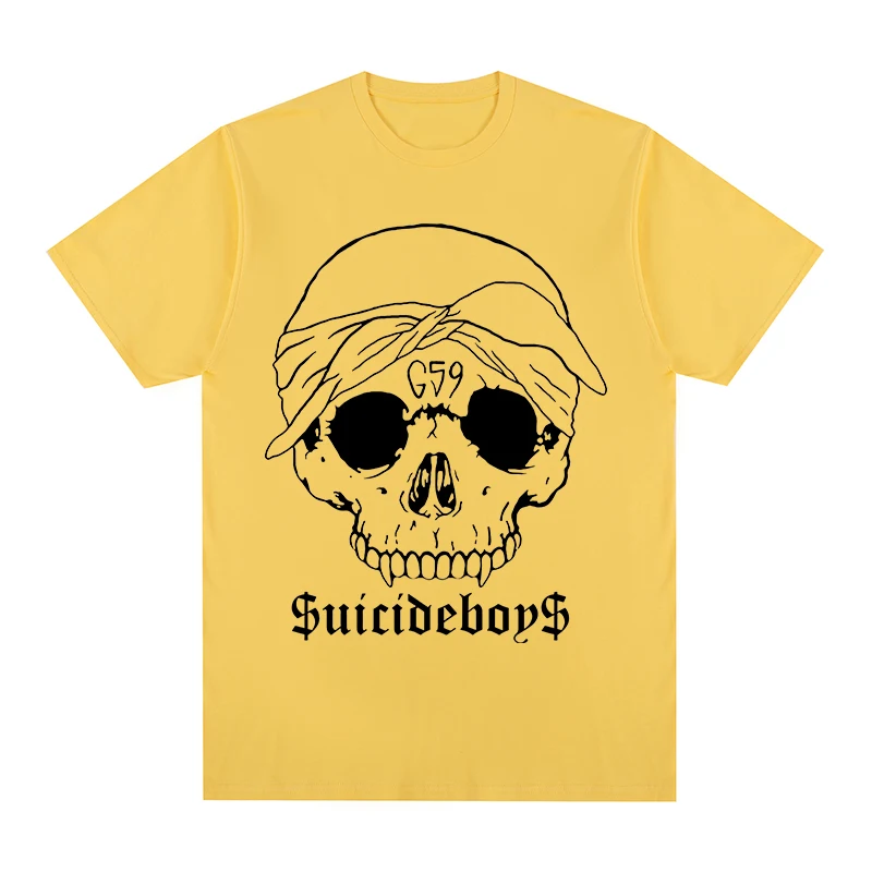 Футболка Мужская/женская с черепом из suiciboys $ uicideboy | Мужская одежда