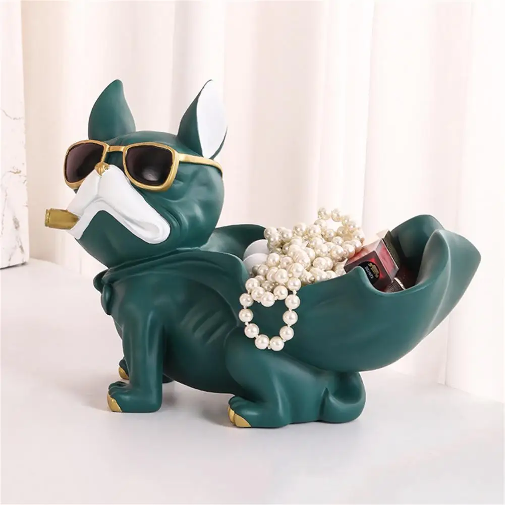 

Практичный контейнер для хранения, инновационный яркий цветной держатель для хранения, классный держатель для хранения бульдога