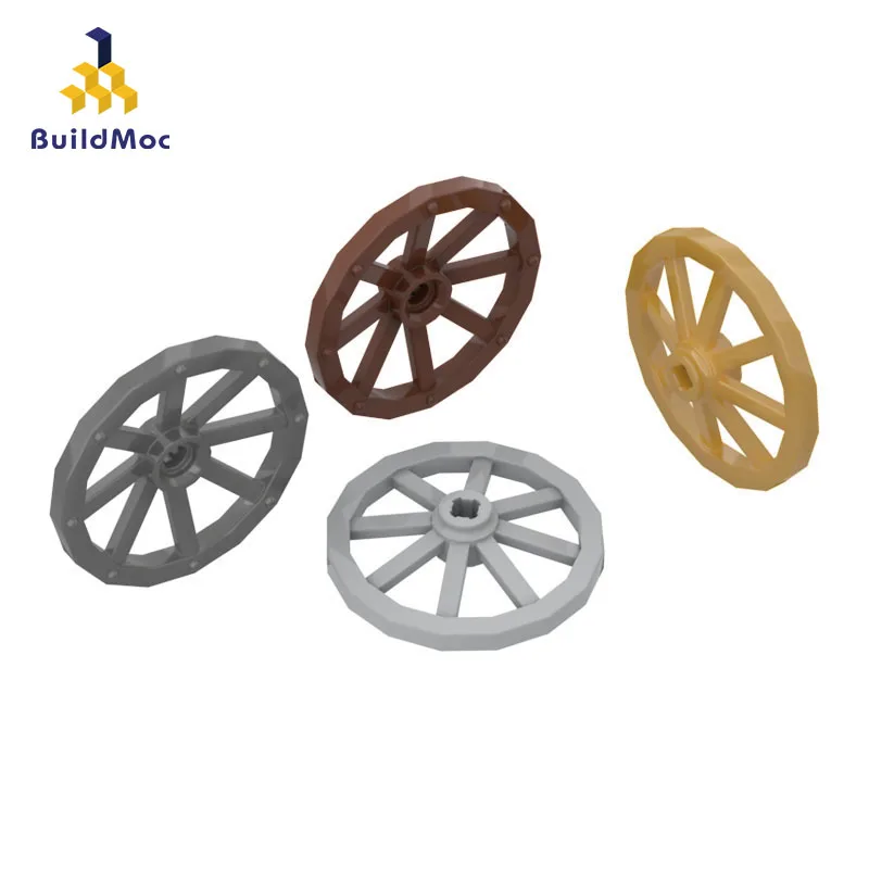 

BuildMOC 4489 wagon wheel ldd4489 brick Changeover Catch For Building Blocks Parts DIY Educational High-tech Toys