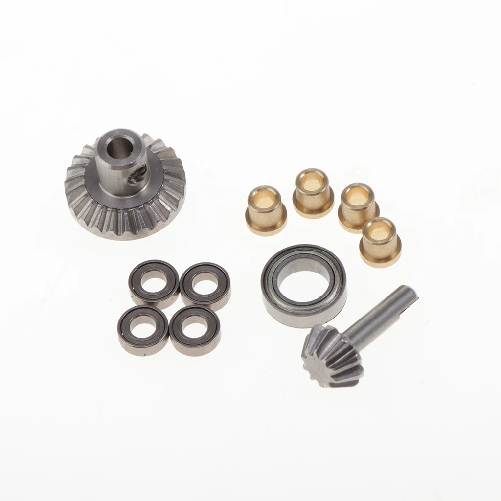

Stainless Steel Gear Front Axle kit for WPL 1:16 RC Car Truck Vehicle Models