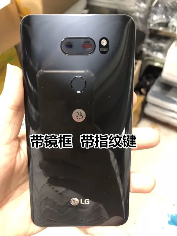 Задняя крышка для LG v30/v30 задняя корпуса батареи чехол с объективом камеры стекло