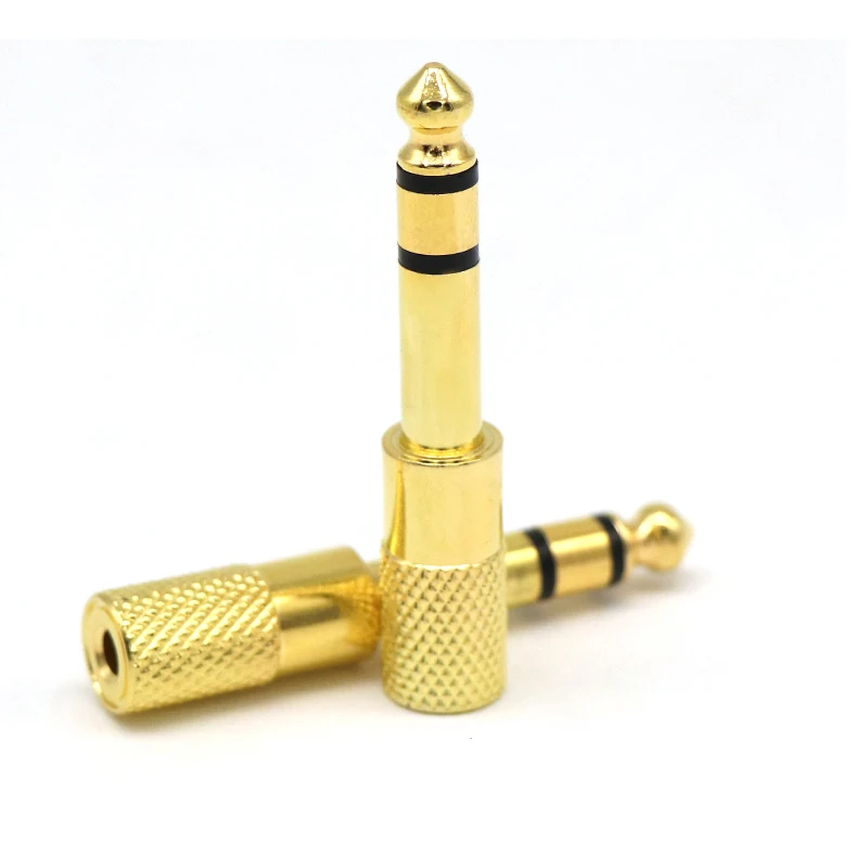 

3.5mm to 6.5mm Male to Female Audio Adapter 6.5 Plug 3.5 Jack Stereo AUX Converter for Speaker Mobile Phone Guitar Accessories