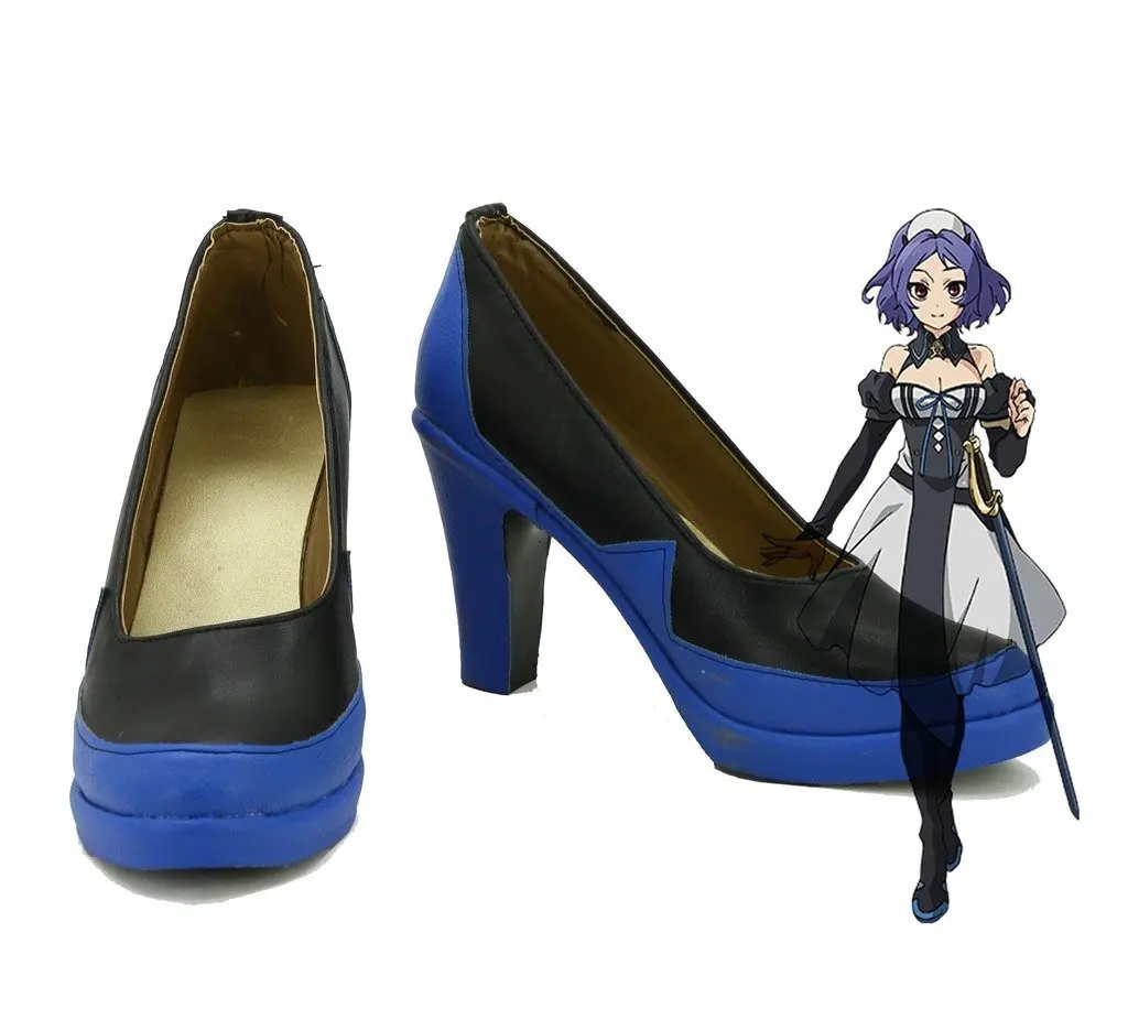 Seraph of the End Anime scacchi Belle scarpe Cosplay stivali su misura