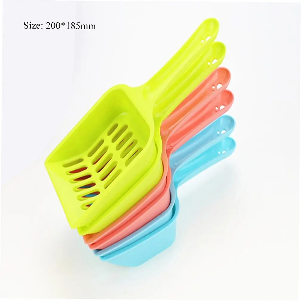 

Multi-functional Box-packed Hook Mesh Cat Litter Shovel Scoop Non-slip Handle Cat Litter Scoop Pet Dog Toilet Garden Clean