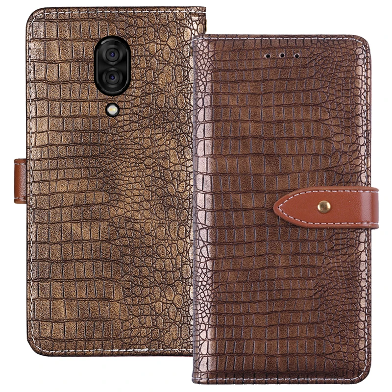 Антикварный чехол для телефона из TPU-силикона для защиты кожаного чехла для телефона Sharp Android One X3 Aquos Zero 2 Pouch Shell Wallet Etui Skin.