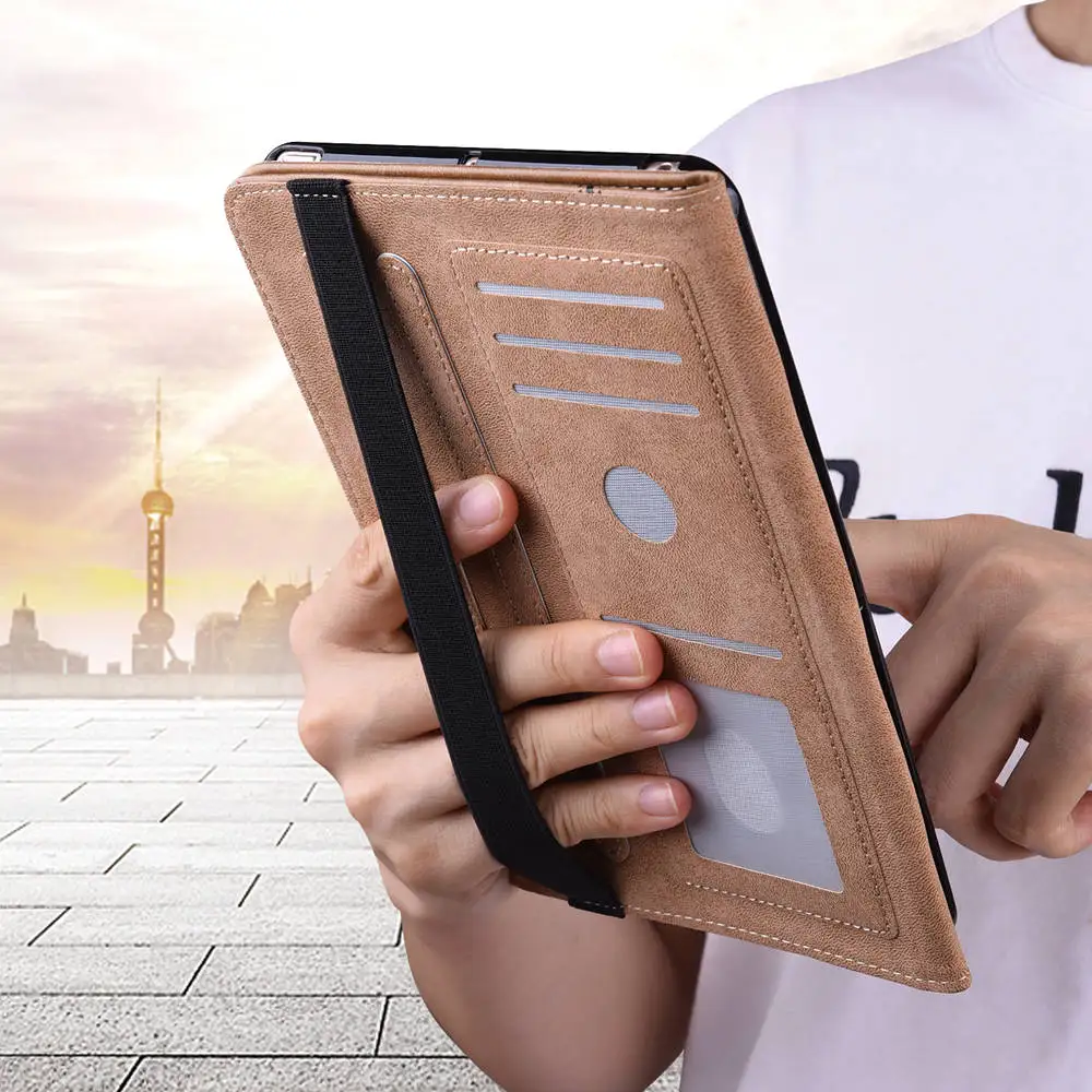 Кожаный чехол-подставка для планшета Huawei MediaPad M5 Lite 10 1 дюйма | Компьютеры и офис