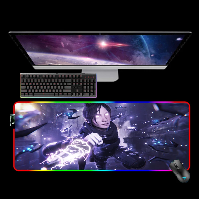 apex легенды xxl 90x40 см цветная rgb мышь pad x