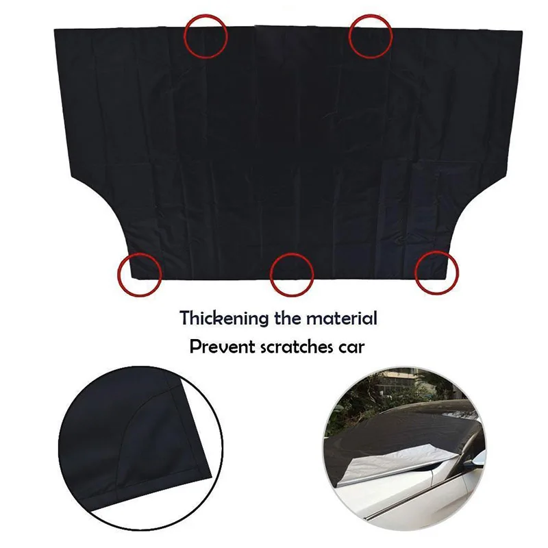 Дропшиппинг автомобильный внедорожник Магнитный чехол на лобовое стекло Мороз