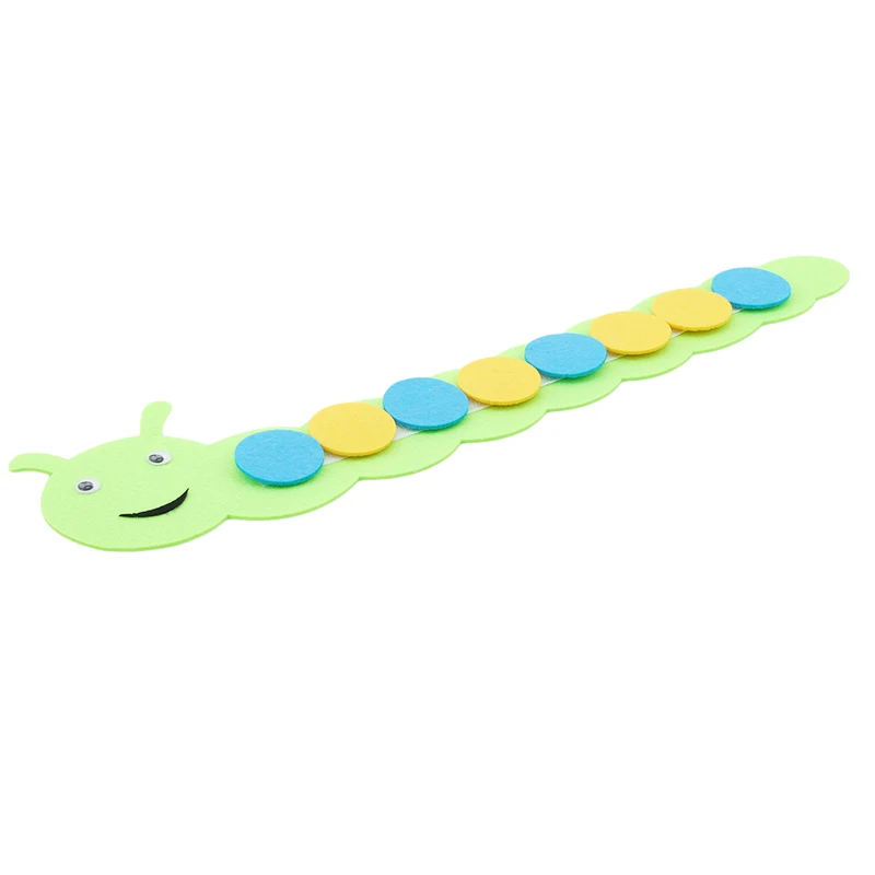 Montessori Mathematical Game Color Sorting Caterpillar Preschool Kindergarten Teaching Aid Educational Early Learning toys