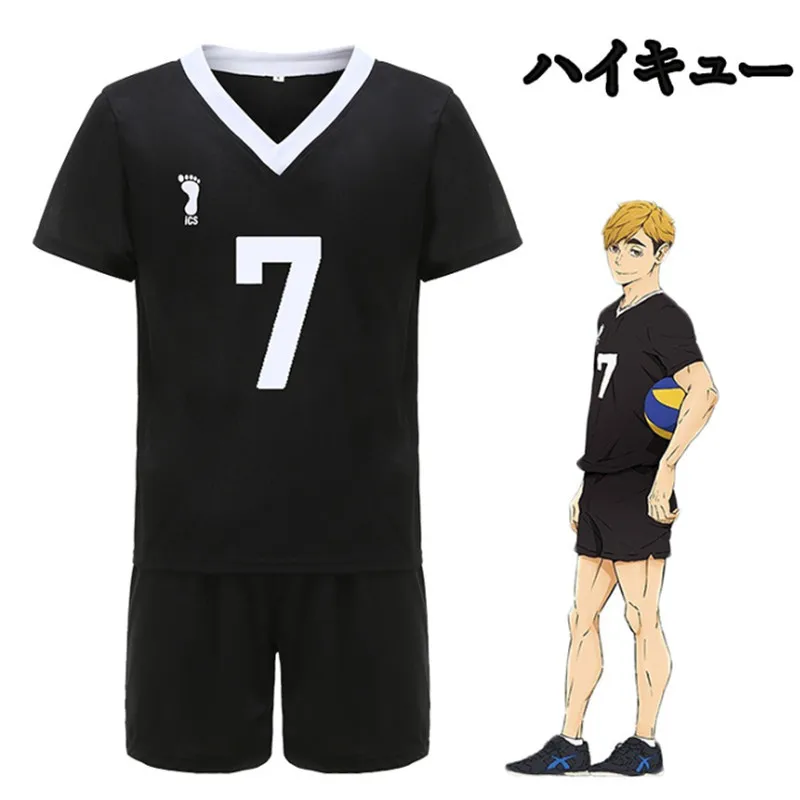

Haikyuu!! Inarizaki High School Miya Atsumu Cosplay Costume Anime Volleyball Jersey Sportswear
