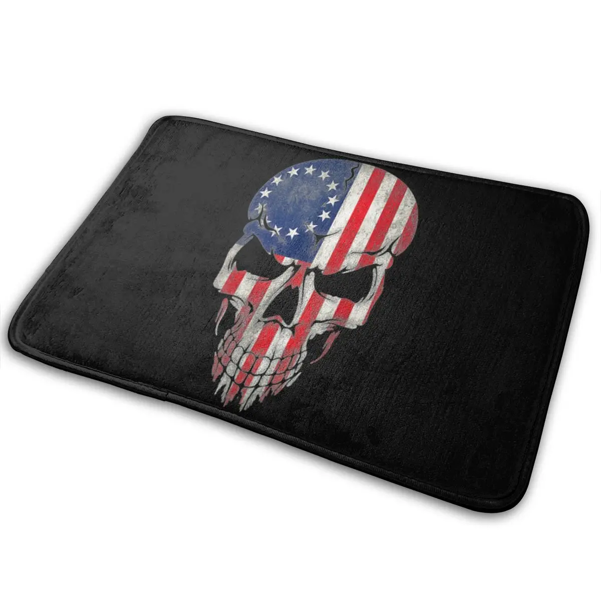 Betsy Ross американский флаг Хэллоуин жнец Военный Череп T печать Подростковый