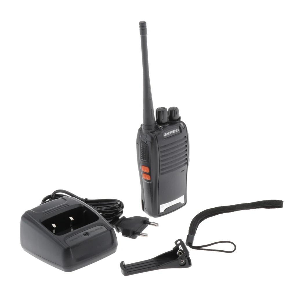 Baofeng 1 Piece Walkie Talkie BF777s Baofeng BF-777s with earphone 5W 16CH UHF Interphone BaoFeng 777S Two-Way Radio Ham Radio