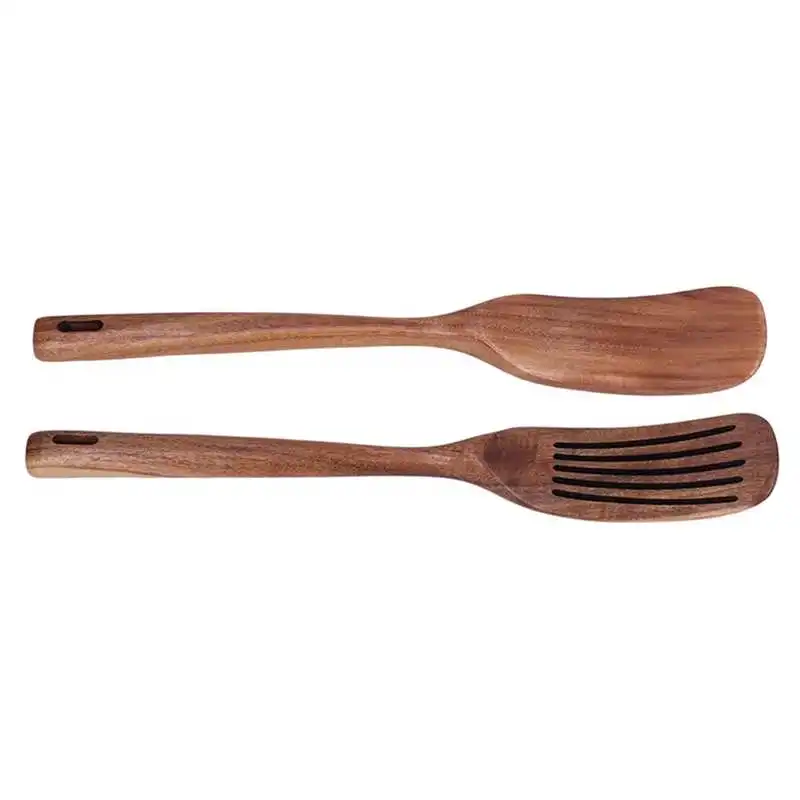 

Шпатель для приготовления пищи с гладкой поверхностью, деревянная шпатель для приготовления пищи для домашнего использования