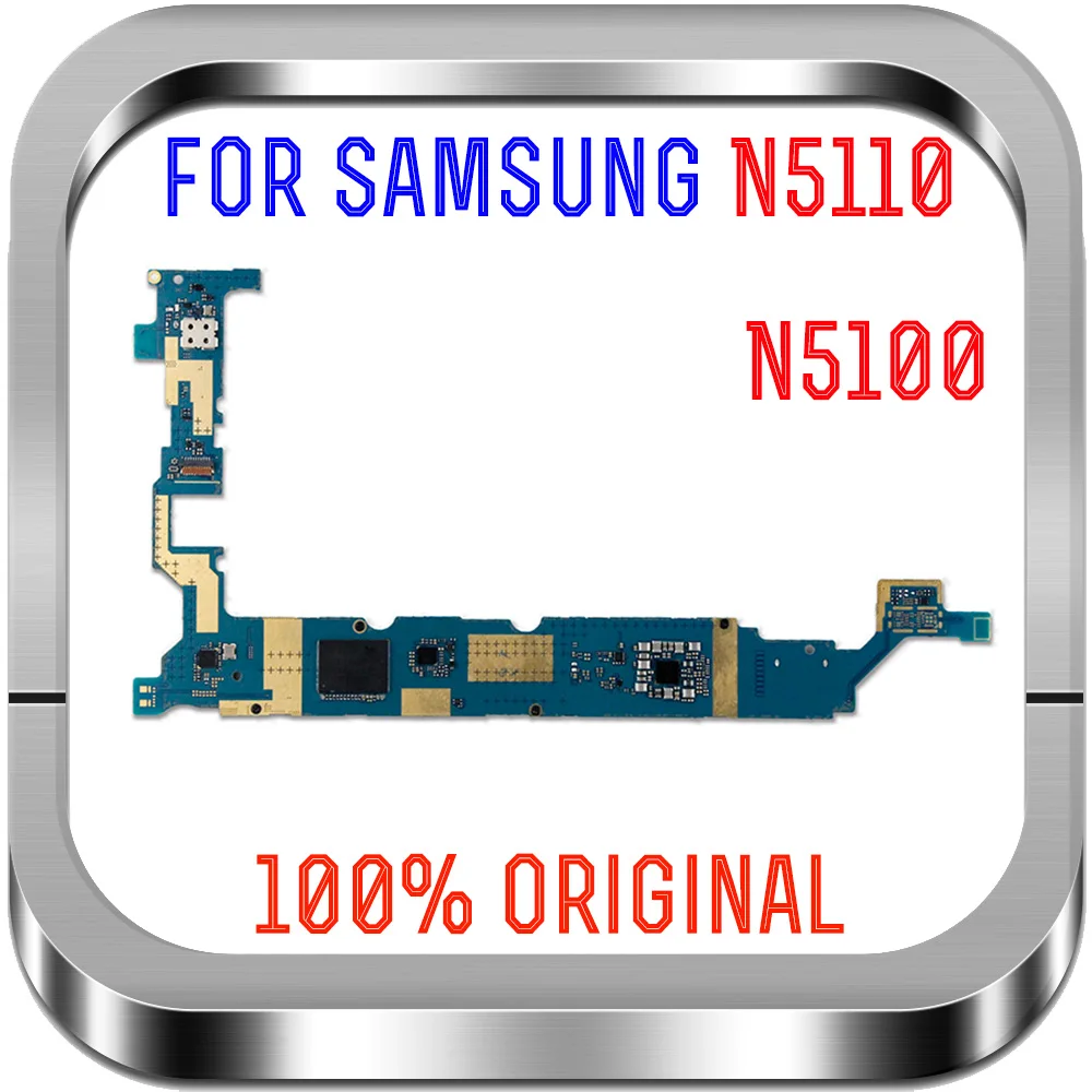 100% протестированная материнская плата 16 Гб разблокированная для Samsung Galaxy N5100 / N5110