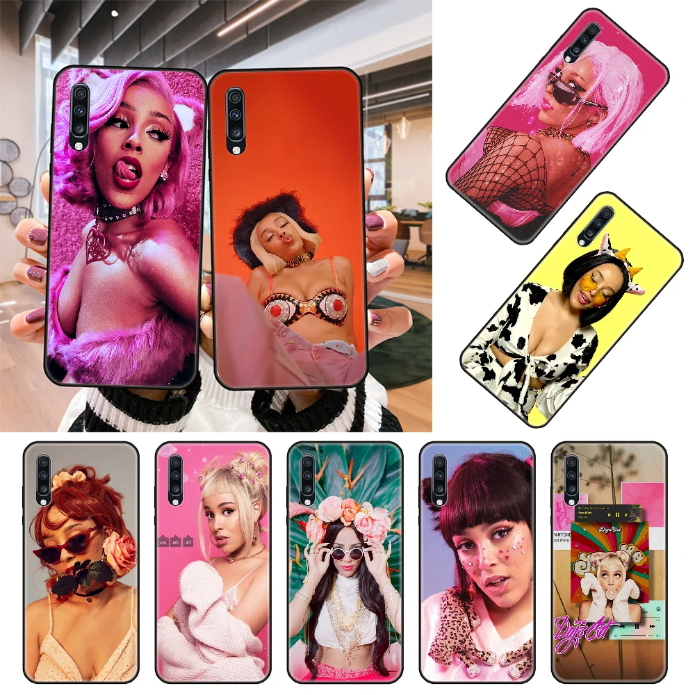 Чехол для телефона Samsung Galaxy A 50 51 71 70 80 7 5 10 40 20 30 41 21 S E черный чехол Etui силиконовая