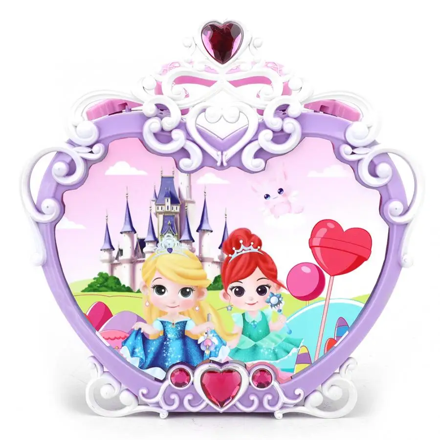 Портативный чехол с натуральной пыльцей для косметики детей набор из палетки