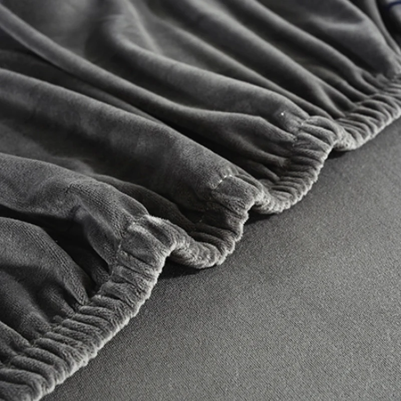 12 цветов Плюшевые Чехлы для диванов бархатные эластичные Угловые секционные