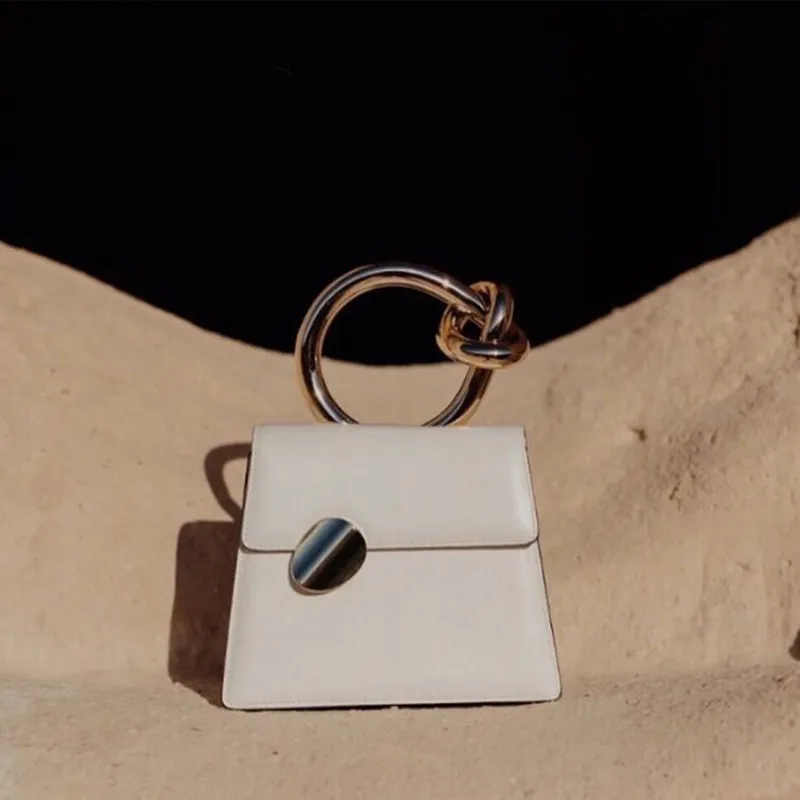 Повседневные сумки с металлическими ручками женская сумка мессенджер 2020