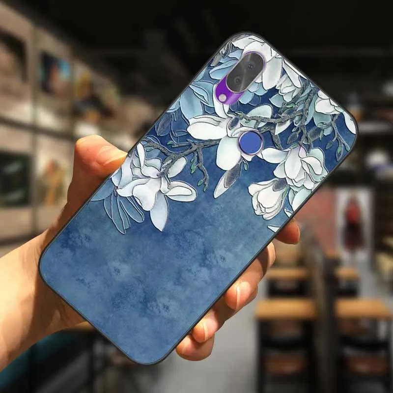 Для Cubot X19 чехол 3D Blossom Emboss силиконовый для телефона S X19s P20 P30 s Мягкий рельеф X 19 Funda P