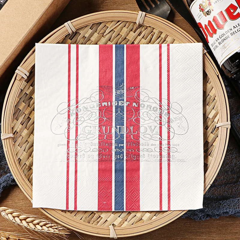 Пособия по немецкому языку Дизайн 50 шт в штучной упаковке Цвет тканевая салфетка