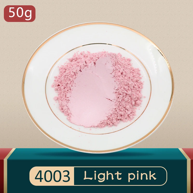 

Mica Pigment Pearl Powder DIY Mineral Dye Colorant Dust Type 4003 for Dye Colorant Soap Automotive