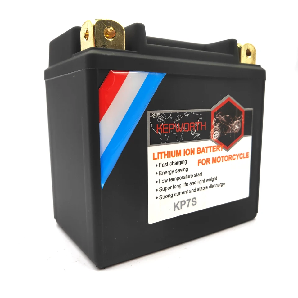KP7S Высокая мощность 12 В 7Ah мотоцикл LiFePO4 батарея CCA 260A с BMS защита напряжения железа литиевая мотоциклетная батарея R1 KLX450