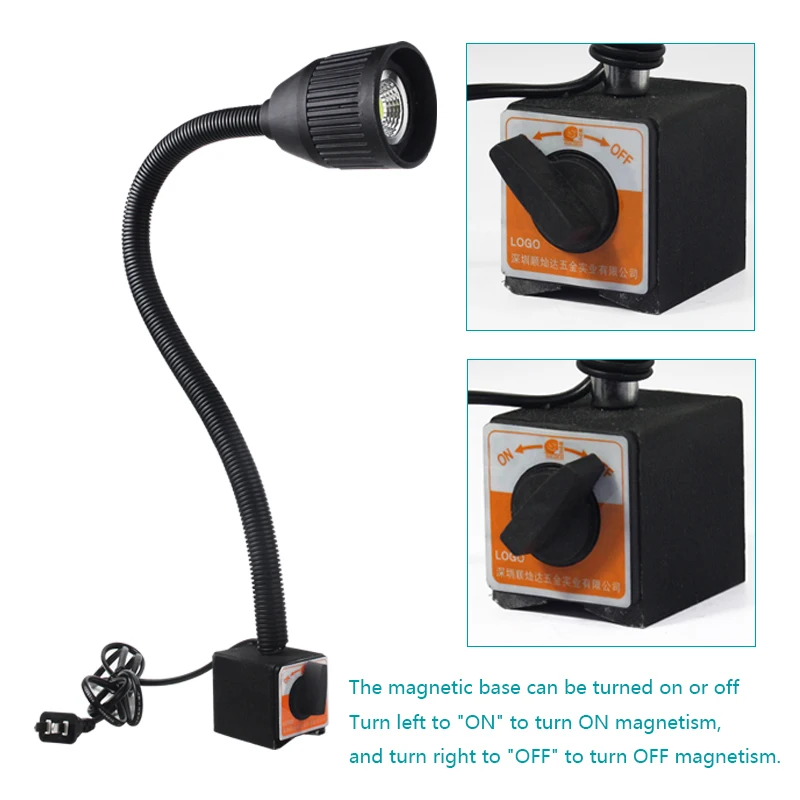 СИД светильник 3 Вт 4 магнитное основание светодиодные промышленные лампы