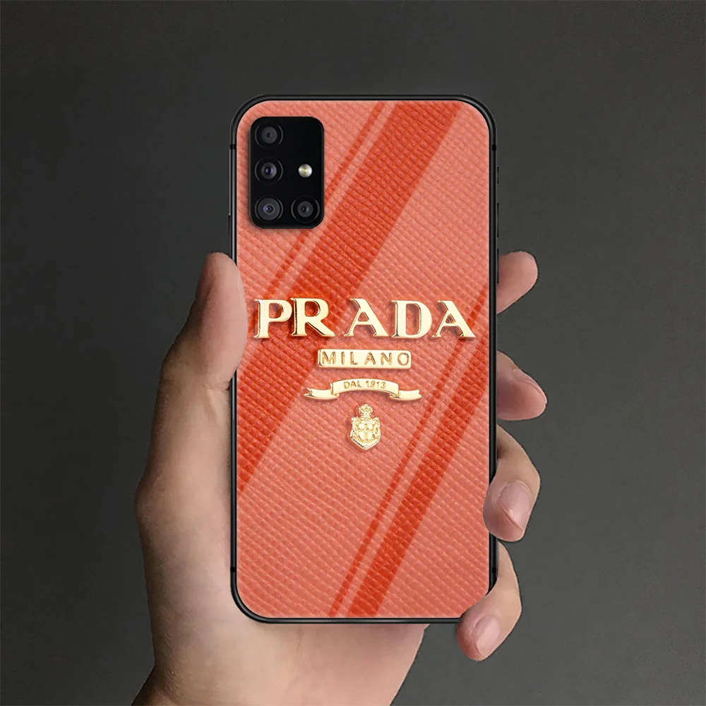 

Ltalian Luxury Brand Phone Tempered Glass Case Cover For Samsung Galaxy A M 10 12 20 20E 21 21S 30 30S 31 40 50 51 70 71 Hot