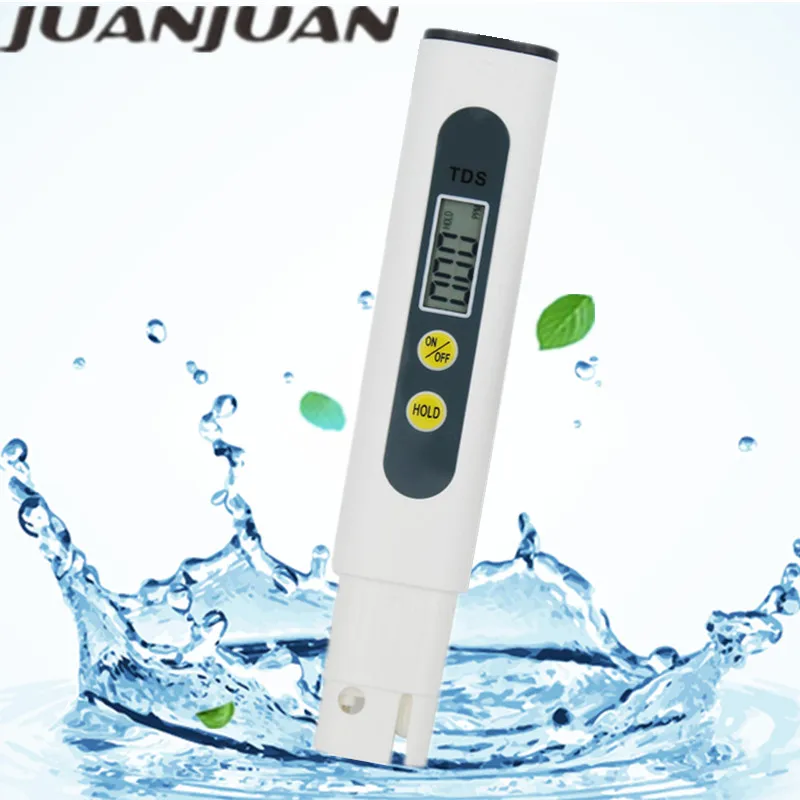 Цифровой тестер качества воды TDS Автоматическая коррекция портативный милый