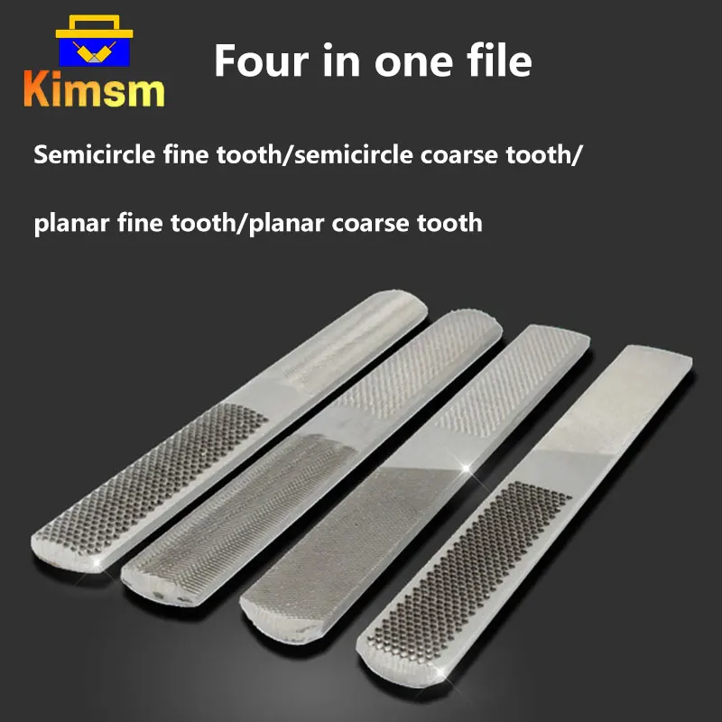 8 дюймов четыре в одном стальные шлифовальные инструменты Четыре Зубца с обеих