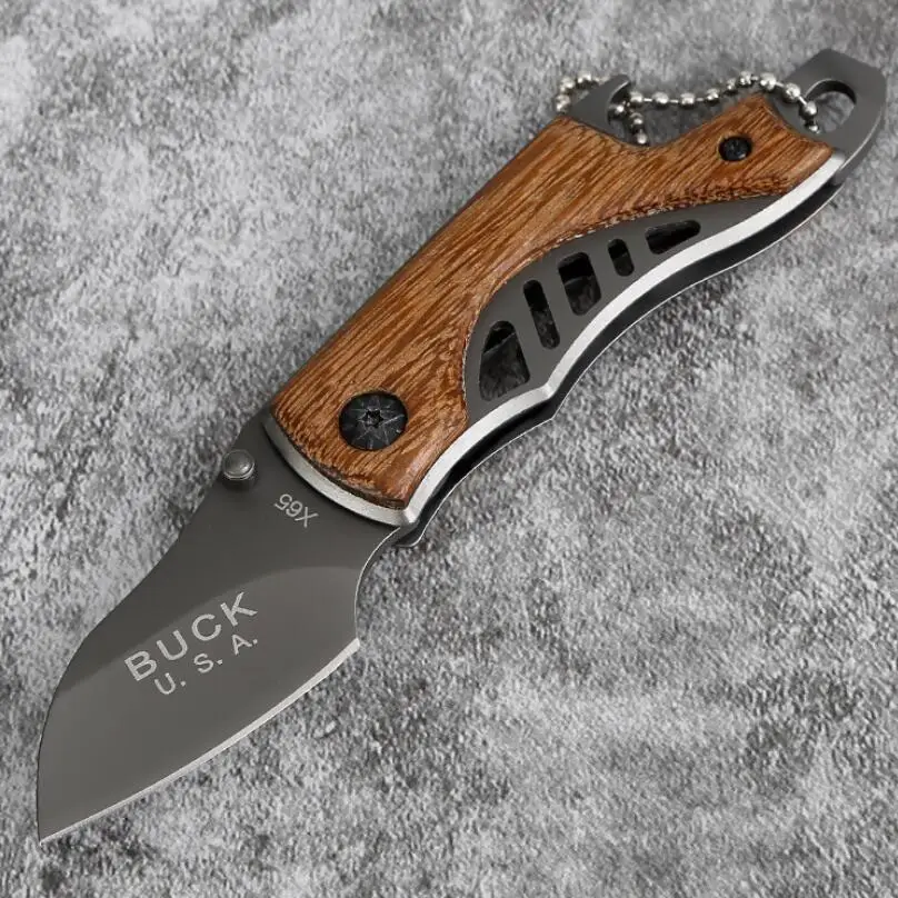 Бесплатная доставка США бак из нержавеющей стали Складной нож армейские