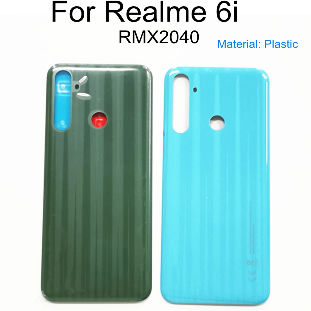 

For Realme 6i Battery Cover Back Rear Door Housing Case For Realme 6i RMX2040 Battery Cover Back Cover