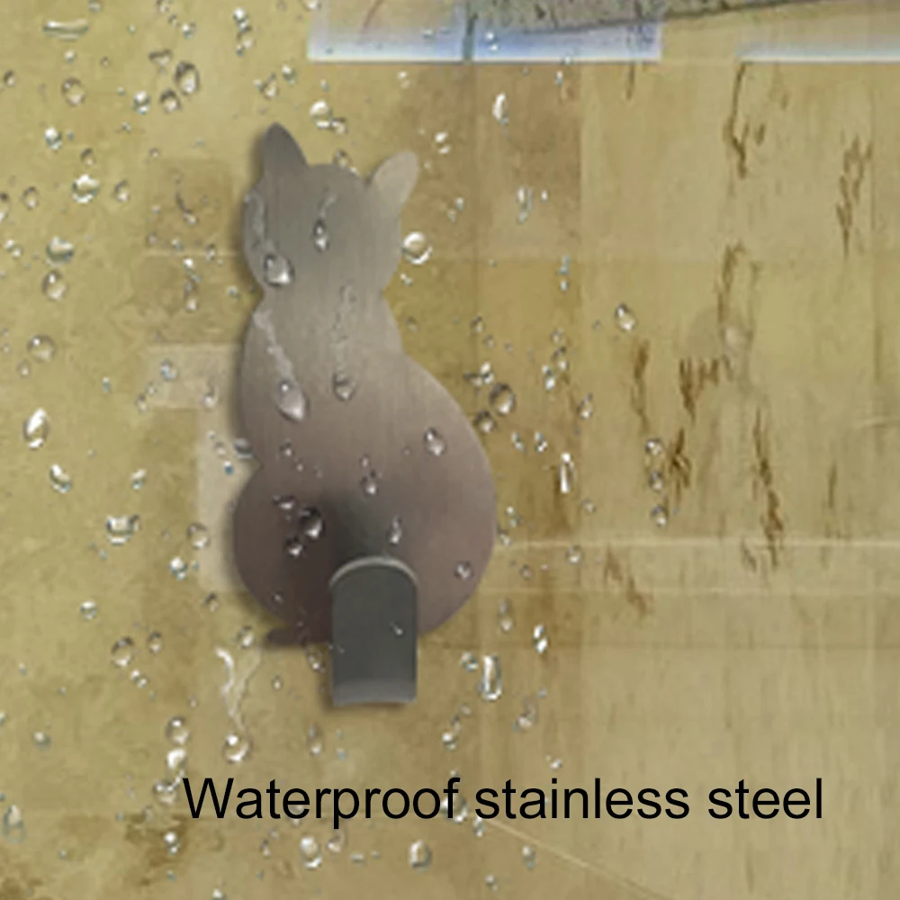 Самоклеящийся крючок из нержавеющей стали дверь настенный крюк нержавеющий