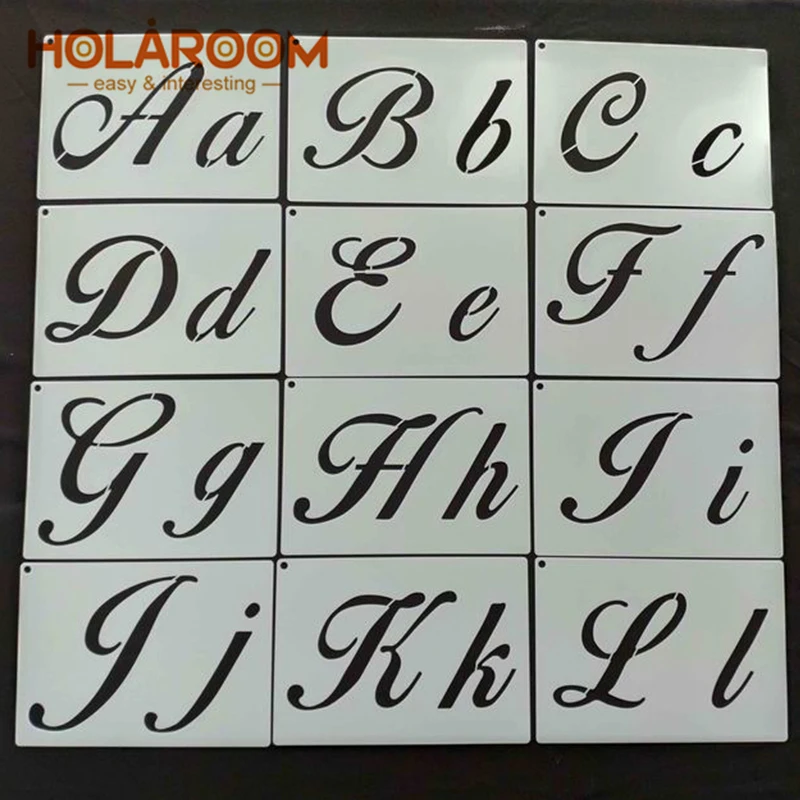 40 шт./компл. алфавитные цифры символы полые формы формочки для печенья шоколада