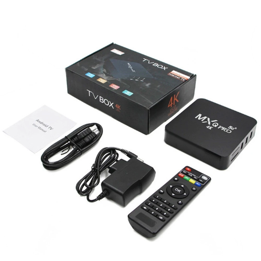 

4K Android TV Box Ultra HD Media Player WIFI Smart Streamer Quad Core 1+8G/2+16G 1920 X 1080 3D Top Box Home Office Movie