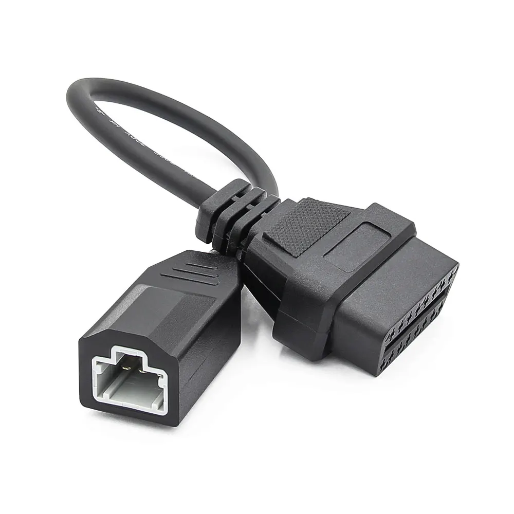 Горячее надувательство OBD2 кабель для Honda 3pin OBD1 адаптер OBDII Для 3 Pin до 16 контактный
