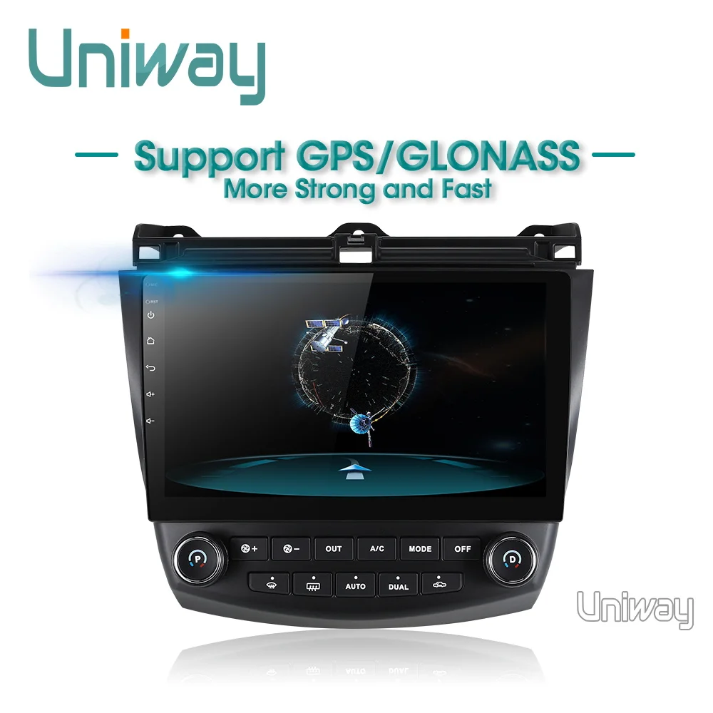Uniway AYG1071 2G+ 3 2G android 8,1 автомобильный dvd для Honda Accord 7 2003 2004 2005 2006 2007 автомобильный Радио Видео плеер gps навигация автомобиля