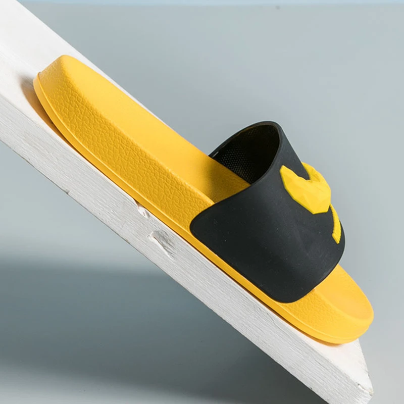 3D Fruit Pattern Home Women Slippers Cartoon Banana Summer Indoor Flats Orange Bathroom Slides Non Slip Male Couple Shoes