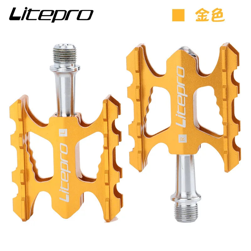 Litepro 1 пара для складной велосипедной педали складного велосипеда из