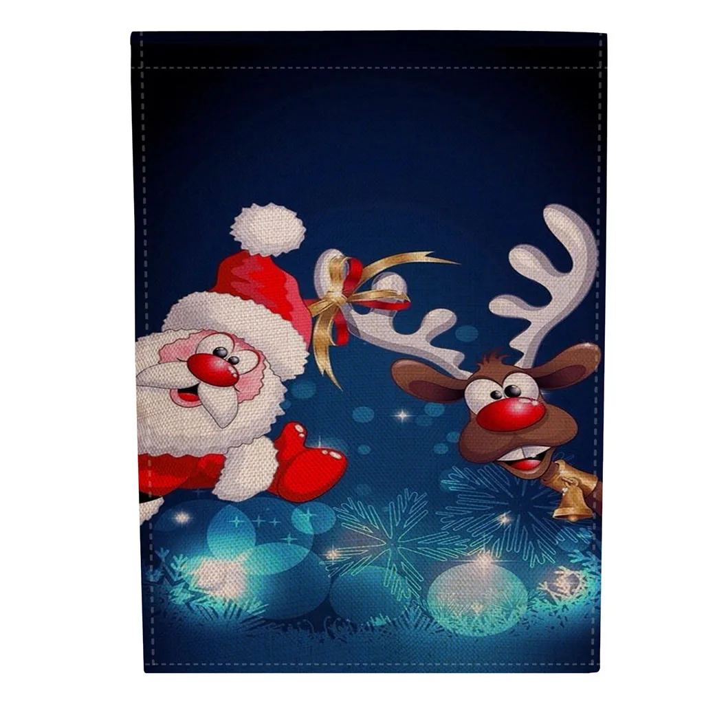 Садовый флаг в американском стиле рождественские декоративные реквизиты