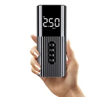 Мини-насос автомобильный воздушный компрессор для автомобиля, мотоцикла, велосипеда, цифровой проводной насос для автомобильных шин, 60 Вт, 12 В со светодиодной вспышкой