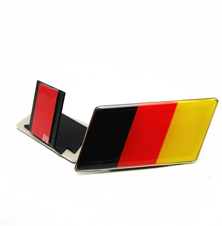 Германская флаг-гриль-эмблема-бэдж для Volkswagen Scirocco GOLF 7 Golf 6 Polo GTI VW Tiguan для Audi A4 A6 автоаксессуары 1 шт. Горячий.