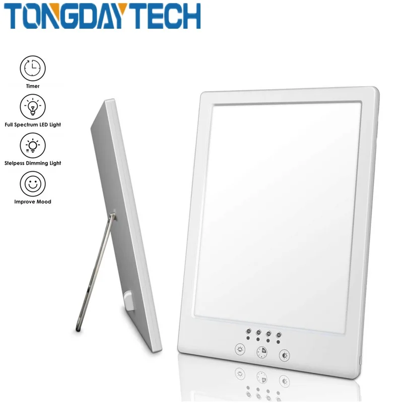 TONGDAYTECH лампа для терапии, бионический солнечный светильник, бесступенчатый светильник для терапии с затемнением, счастливый светильник, лампа для подавления, лампа для защиты от усталости