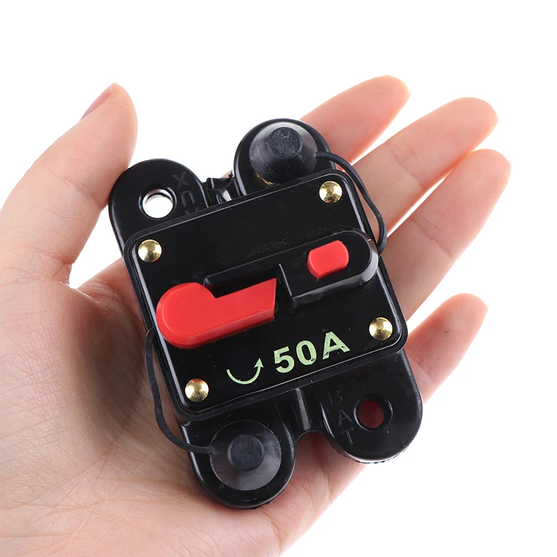 

Автоматический выключатель 50-300 А, Двойная Батарея IP67, водонепроницаемый Предохранитель 12 В 24 В, автоматический выключатель с ручным сбросо...